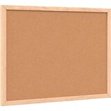  Magnetna bijela ploča s okvirom od punog borovine 40x30 cm | shoptok.hr