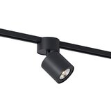 QAZQA Sodobni črni reflektor za 1-fazni sistem tirnic GU10 70mm - Iconic Roto | Shoptok.si