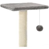  Penjalica za mačke sa stupovima za grebanje od sisala 65 cm siva | Eponuda.com