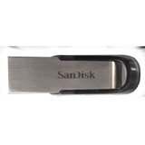 San Disk USB DISK 128GB ULTRA FLAIR, 3.0, srebrn, kovinski, brez pokrovčka | Shoptok.si