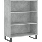  Visoka komoda siva betona 69,5x34x180 cm od konstruiranog drva | shoptok.hr