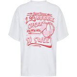 Trendyol Ženska majica TWOSS24TS00123, Bela Cene