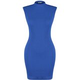 Trendyol Blue Sleeveless Crew Neck Knitted Dress | ePonuda.com