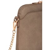 Vuch Crossbody torba Mini Fossy Suede Beige, 17 x 20 cm | shoptok.hr
