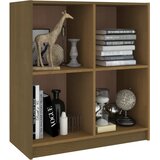  Komoda smeđa boja meda 70x33x76 cm od masivne borovine | shoptok.hr