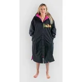 Advance Long Sleeve Surf poncho black pink camo remix