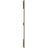 Zidno uzglavlje boja meda 108x3x110 cm masivna borovina | Eponuda.com
