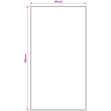 Traka za tepih LESAKA Crno i bijelo 80 x 150 cm | shoptok.hr