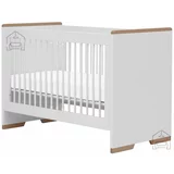 Pinio Otroška postelja Snap - 60x120 cm - bela