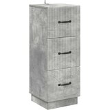  Ormar s ladicama Betonska siva 33 x 34 5 x 87 cm - Betonska siva | shoptok.hr