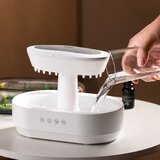 Air Humidifier Aroma Diffuser Rain Effect LED Light Power Supply | shoptok.hr