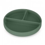 Petite&Mars Take&Match 6m+ deljeni krožnik okrogla Misty Green 1 kos | Shoptok.si