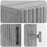  Ormar za cipele HAARLEM 59 5 x 39 5 x 89 5 cm Konstruirano drvo - Siva Sonoma | shoptok.hr