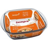  Vatrostalna posuda 2.4L četvrtasta Sempre | Eponuda.com