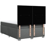  Krevet s oprugama i madracem tamnosivi 140x190 cm od tkanine | shoptok.hr