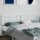  The Living Store Kovinsko vzglavje belo 180 cm - Vzglavje, (21453784) Cene