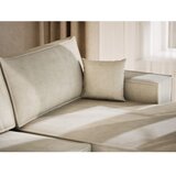 Maison de Rêve Krem sklopiva/s prostorom za odlaganje kutna garnitura od šenila (u obliku slova "U") Kyoto – | shoptok.hr