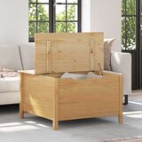  Klubska miza s predalom HILL Medeno rjava 79.5 x 79.5 x 49 cm, (5000295504) | Shoptok.si
