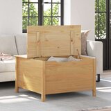  Stolić za kavu Medeno smeđa 79.5 x 79.5 x 49 cm Čvrsto borovo drvo - boja meda | shoptok.hr