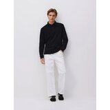 Reserved Polo-majica dugih rukava - crno | shoptok.hr