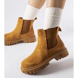 D/CEO Gemre Caramel Slip-On Ankle Boots Davenport | Shoptok.si