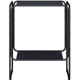  Komoda Crni hrast 60 x 38 x 75 cm Prerađeno drvo Slike