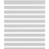 vidaXL zebra senčilo svetlo sivo 135x100 cm tkanina širina 130,9 cm | Shoptok.si