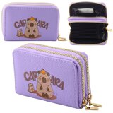  Novčanik s dva odjeljka i pretincima za kartice Capybara Purple 12,5 x 8,5 cm Cijene