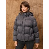 Sinsay Pufasta jakna s kapuljačom i vezicama | shoptok.hr