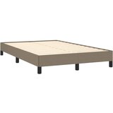  Krevet s oprugama i madracem smeđesivi 120 x 190 cm od tkanine | shoptok.hr