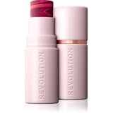 Makeup Revolution Skin Silk Blush Stick kremasto rdečilo v paličici odtenek Berry Pink Marble 4.5 g Cene