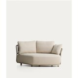 Kave Home Bež/smeđe-sivi vrtni modularni kauč 167 cm Osani &amp;ndash; Slike
