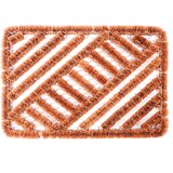 Linder Exclusiv Otirač za ulaz od prirodnih kokosovih vlakana s metalnim okvirom 60 × 40 cm COLOMBO | shoptok.hr