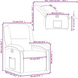  Naslanjač iz temno zelenega blaga | Shoptok.si