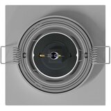 Ugradni reflektori 24 kom Četvrtasti GU10 Srebrna 91x91 mm | shoptok.hr