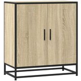 vidaXL Komoda boja hrasta 68x35x76 cm konstruirano drvo i metal | shoptok.hr