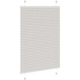 vidaXL Plisirana roleta svijetlosiva 90x100 cm širina tkanine 89,4 cm | shoptok.hr