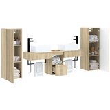  Set namještaja za kupaonicu 5 kom. Hrast sonoma | shoptok.hr