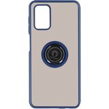 AVIZAR Ovitek z prstanom za Galaxy A02s in A03s - hrbtna stran z motno zašcito proti prstnim odtisom, združljivo z magnetnim stojalom - modra, (20719122) | Shoptok.si