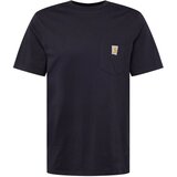 Carhartt WIP Majica mornarska / rumena / bela | Shoptok.si