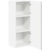 vidaXL Stenska kuhinjska omarica s polico Siva Sonoma 40 x 31 x 100 cm | Shoptok.si