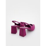 Reserved - Salonke s blok-potpeticama - purpurna boja | shoptok.hr
