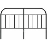  Metalno zamjensko uzglavlje crno 135 cm | shoptok.hr
