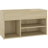 Maison Chic Klop za čevlje - Sedež za čevlje sonoma hrast 80x30x45 cm iverna plošča, (21777372) Cene