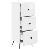  Ormar s ladicama Bijela visokog sjaja 33 x 34,5 x 90 cm | shoptok.hr