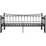  Okvir za krevet na razvlačenje crni metalni 90 x 200 cm | shoptok.hr