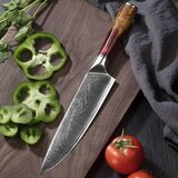  Damaskasti kuhinjski nož HA-14029 - Crvena KP14029 | shoptok.hr