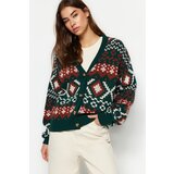 Trendyol Cardigan - Green - Regular fit Cijene