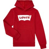 Levi's BATWING SCREENPRINT HOODIE Red Cijene