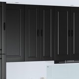  Ormar za Zid PORTO Crna 30 x 31 x 100 cm Konstruirano drvo | Eponuda.com